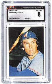 1976 Gary Carter SSPC - #334 CGC Near Mint 8
