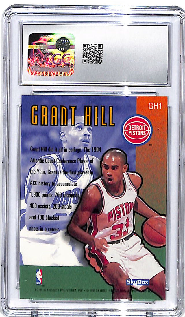 1994-95 Skybox Premium Grant Hill Inserts CGC 9.5 Pistons