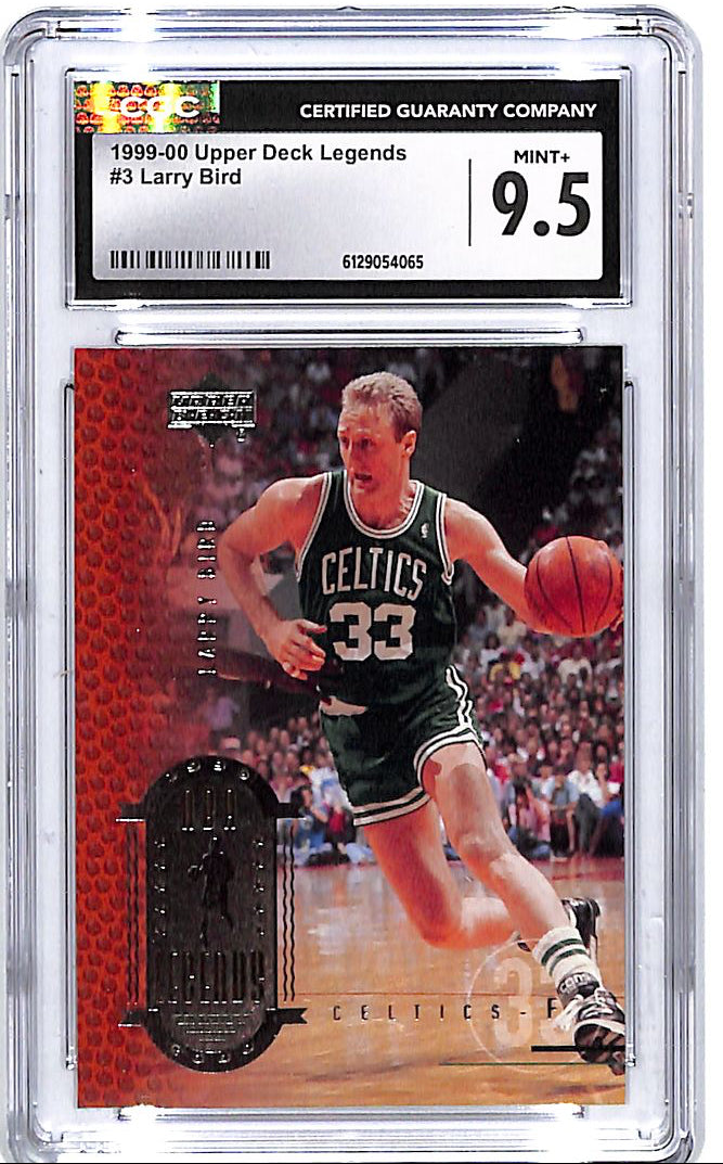 1999-00 Upper Deck Century Legends Larry Bird #3 CGC 9.5 Celtics