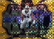 2025 Select Christian Wilkins Gold Field Level /10 Raiders