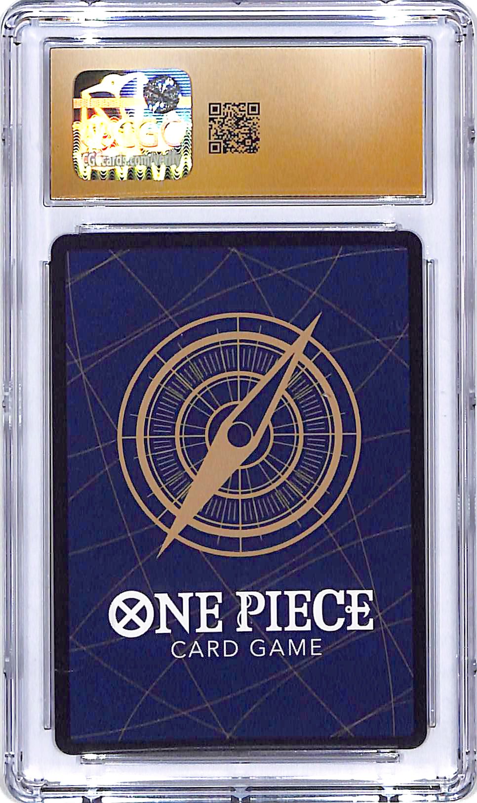 One Piece Japanese Premium Booster Best OP03 Charlotte Katakuri 123 Secret Rare CGC 10 Pristine