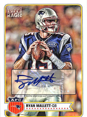 2012 Topps Magic Ryan Mallett Auto Autograph Patriots