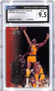 1999-00 Upper Deck Legends Wilt Chamberlain #13 CGC 9.5 Lakers