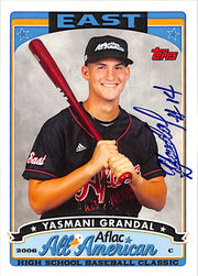 2006 Topps Aflac All American High School Classic Yasmani Grandal Auto Autograph RC /230