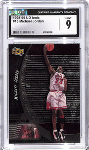 1998-99 UD Ionix Michael Jordan #13 CGC 9 Bulls