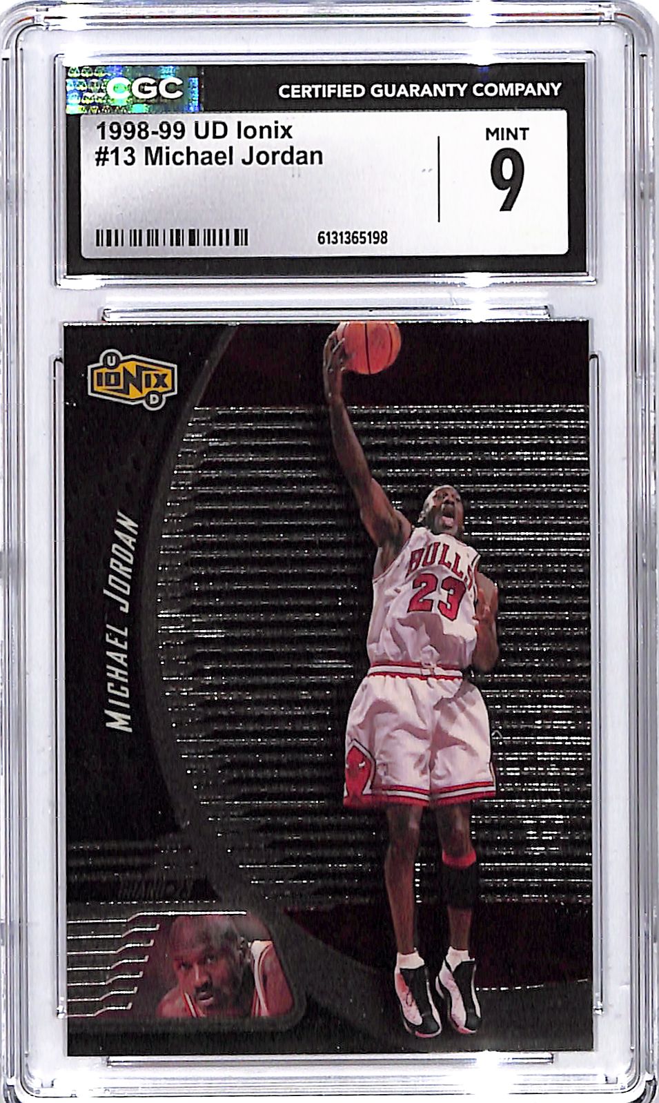 1998-99 UD Ionix Michael Jordan #13 CGC 9 Bulls