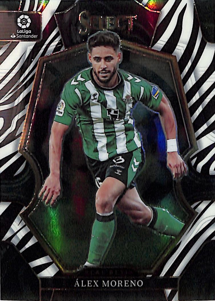 2022-23 Select La Liga Alex Moreno Zebra /25 Real Betis
