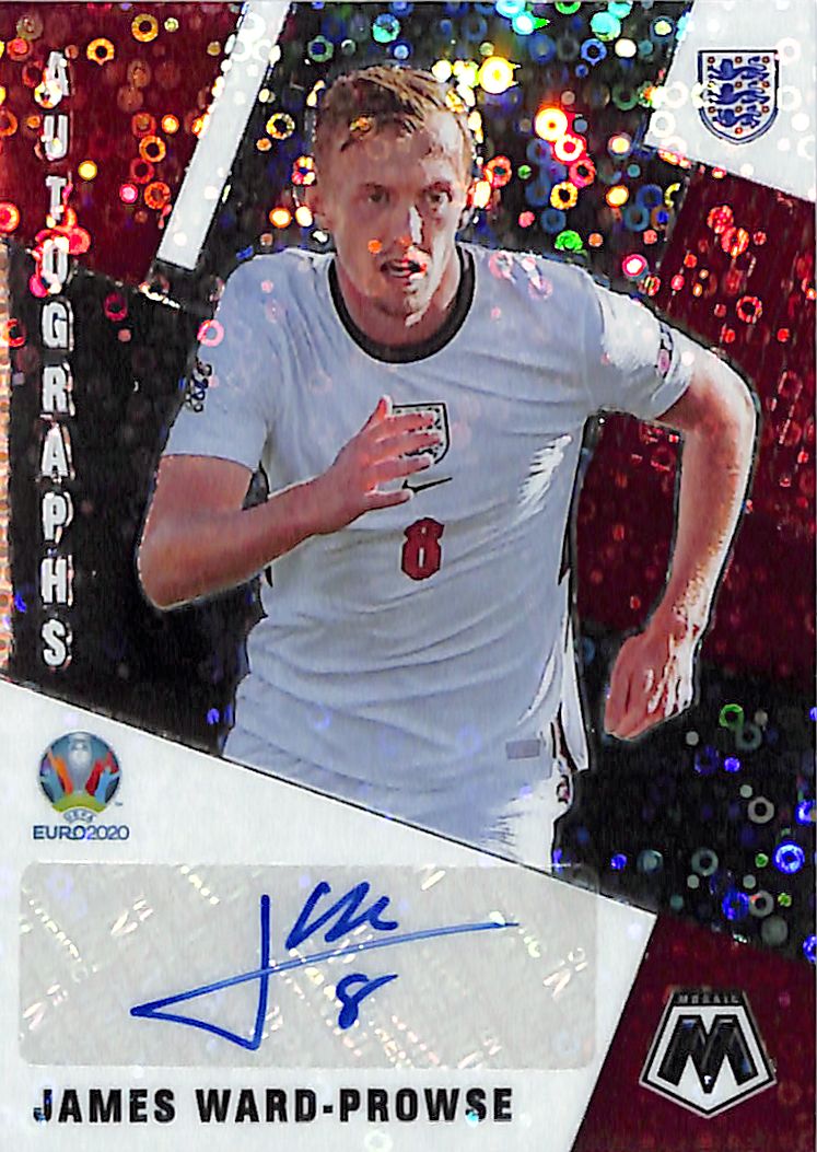 2021 Mosaic UEFA Euro James Ward-Prowse Auto Autograph Disco