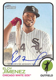 2022 Topps Heritage Eloy Jimenez Auto Autograph White Sox