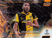 2022-23 Topps Stadium Club Chrome Jordan Siebatcheu Orange Wave Refractor Rookie RC /25