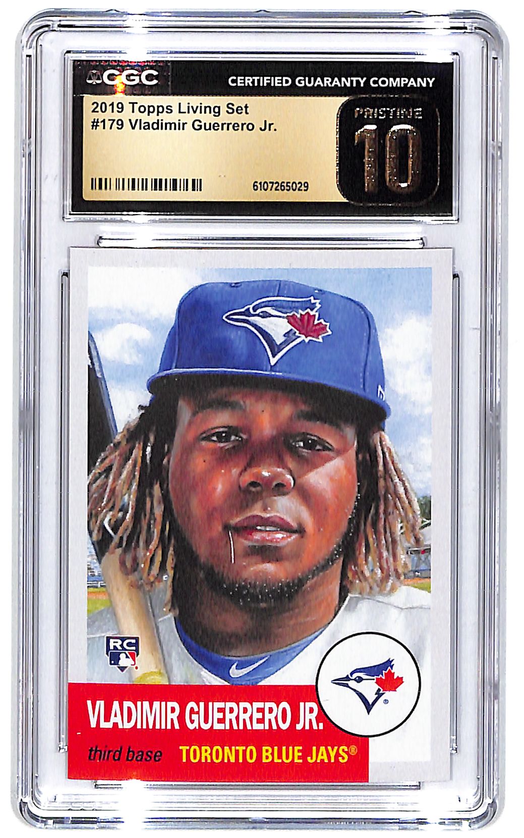 2019 Vladimir Guerrero Jr. Topps Living Set - #179 CGC Pristine 10