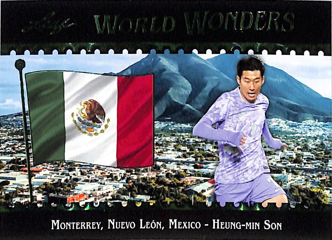 2026 Leaf World Wonders Heung-Min Son Green /10 South Korea