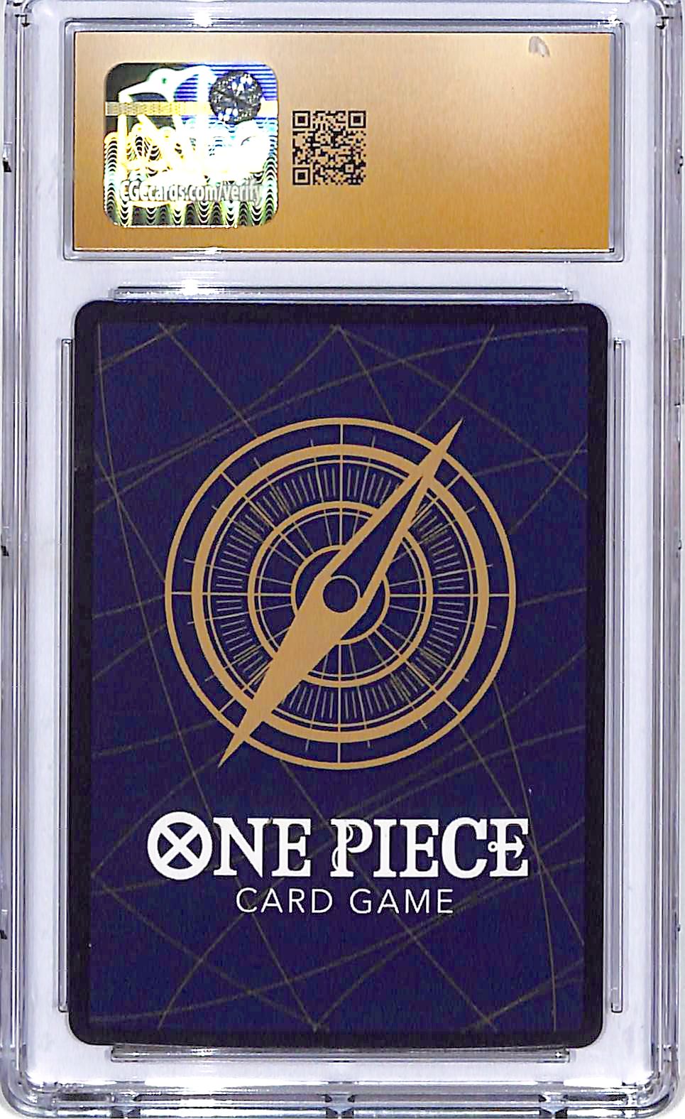One Piece Promotional Cards OP07 Crocodile Seven Warlords Binder Set 040 CGC 10 Pristine