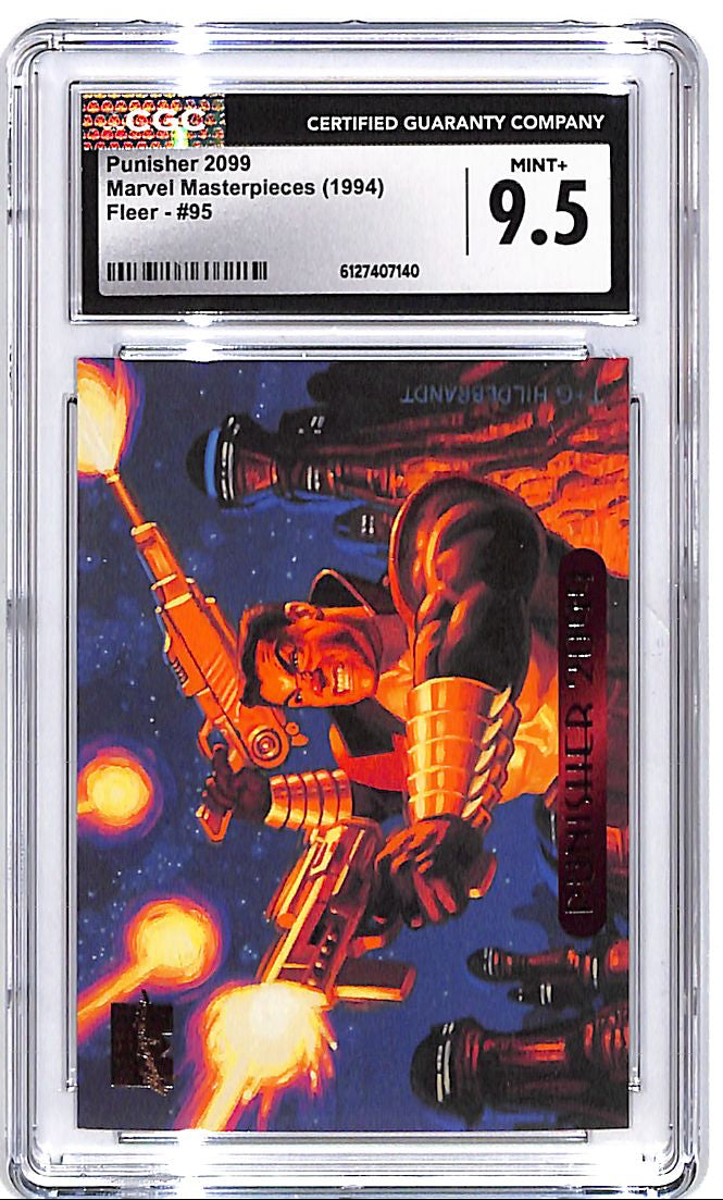 1994 Fleer Marvel Masterpieces Punisher 2099 #95 CGC 9.5