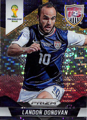 2014 Prizm World Cup Landon Donovan Red Yellow Pulsar #70 USA
