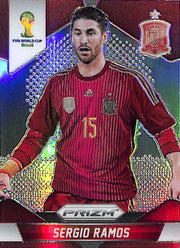 2014 Prizm World Cup Sergio Ramos Silver Prizm #172 Spain