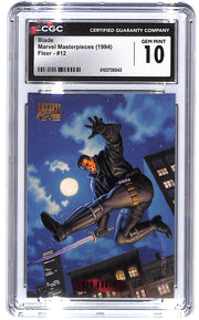 1994 Blade marvel Masterpieces Fleer #12 CGC Gem Mint 10