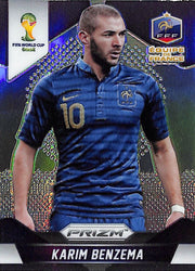 2014 Prizm World Cup Karim Benzema Silver Prizm #82 France