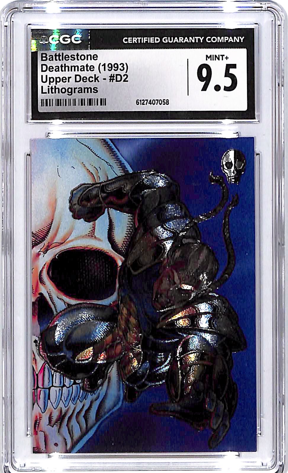 1993 Upper Deck Deathmate Battlestone Lithograms CGC 9.5