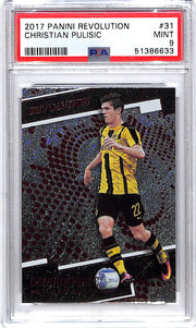 2017 Revolution Soccer Christian Pulisic #31 PSA 9 Dortmund