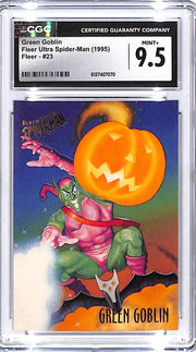 1995 Fleer Ultra Spider Man Green Goblin #23 CGC 9.5