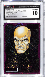 2023 Master Order Upper Deck Allegiance: IT Magenta /199 #34 CGC Gem Mint 10