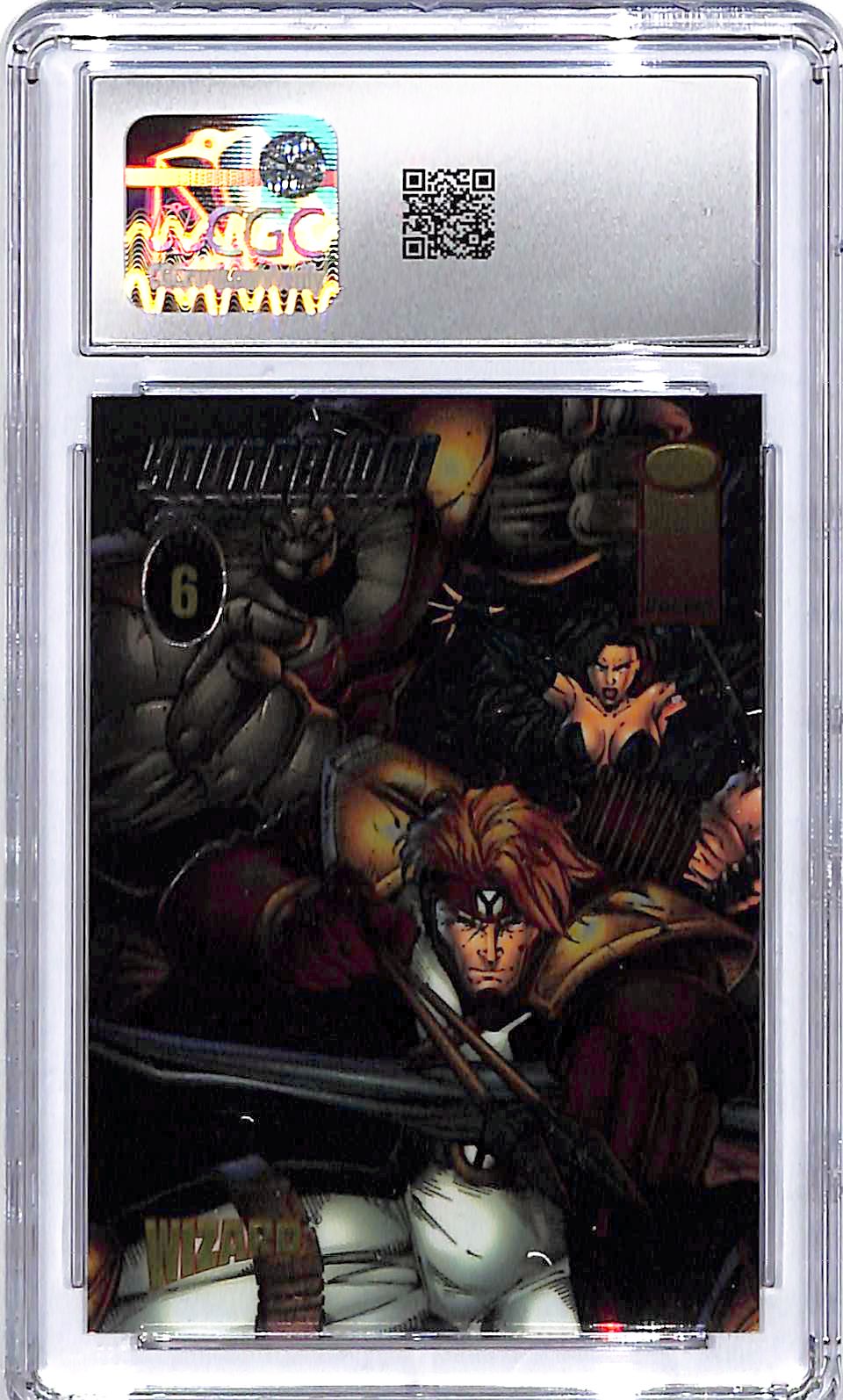 1997 Image Comics Wizard Magazine Series Youngblood X-Force Chromium #6 CGC 9.5
