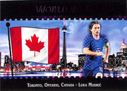 2026 Leaf World Wonders Luka Modric Pink /25 Croatia