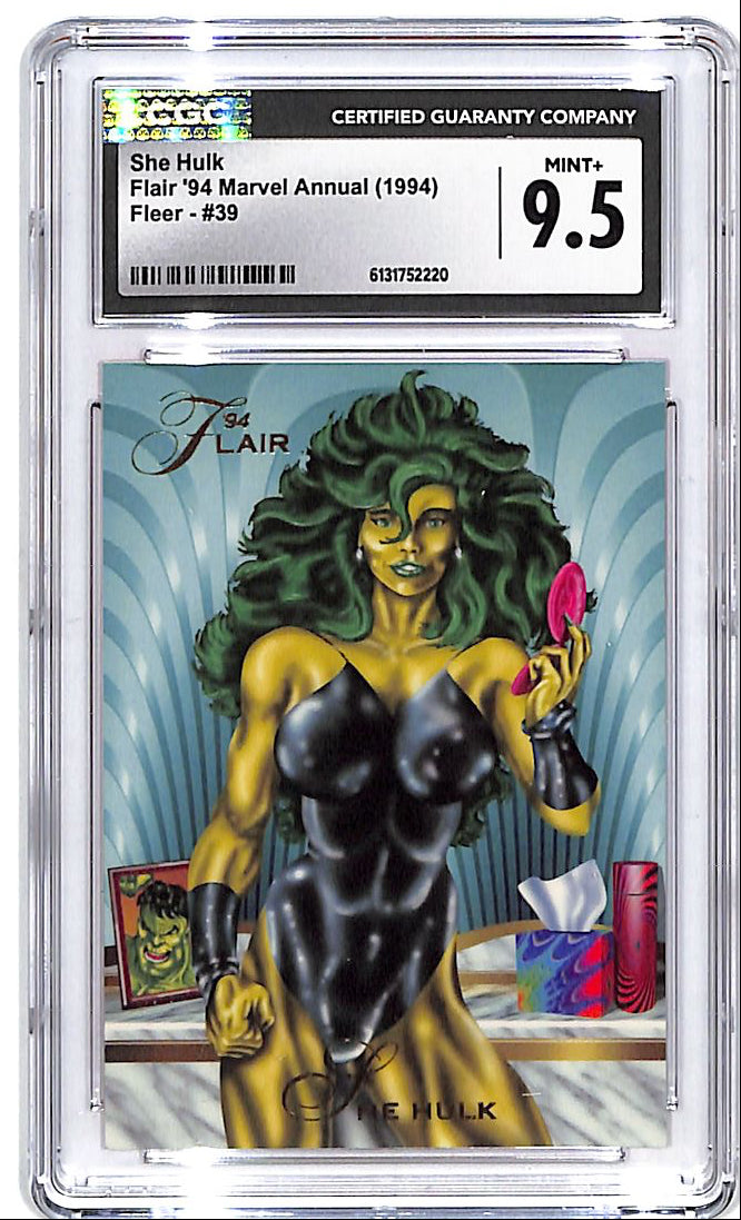 1994 Fleer Flair 94 Marvel Annual She Hulk #39 CGC 9.5
