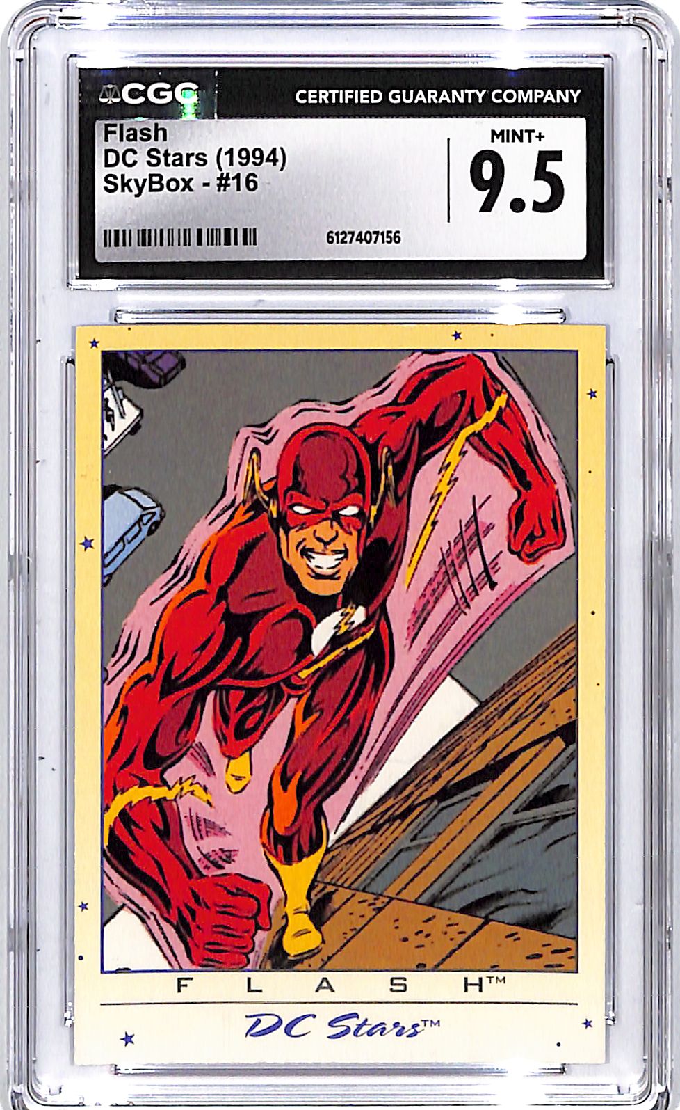 1994 Skybox DC Stars Flash #16 CGC 9.5