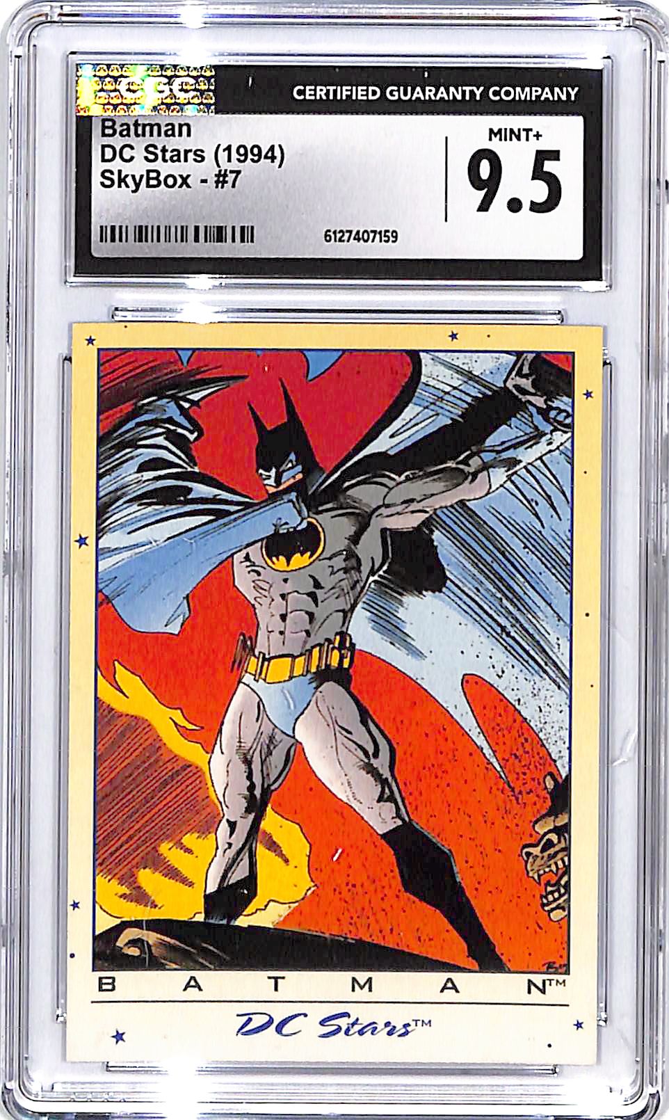 1994 Skybox DC Stars Batman #7 CGC 9.5