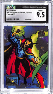 1994 Fleer Marvel Universe Series Dr Strange #55 CGC 9.5