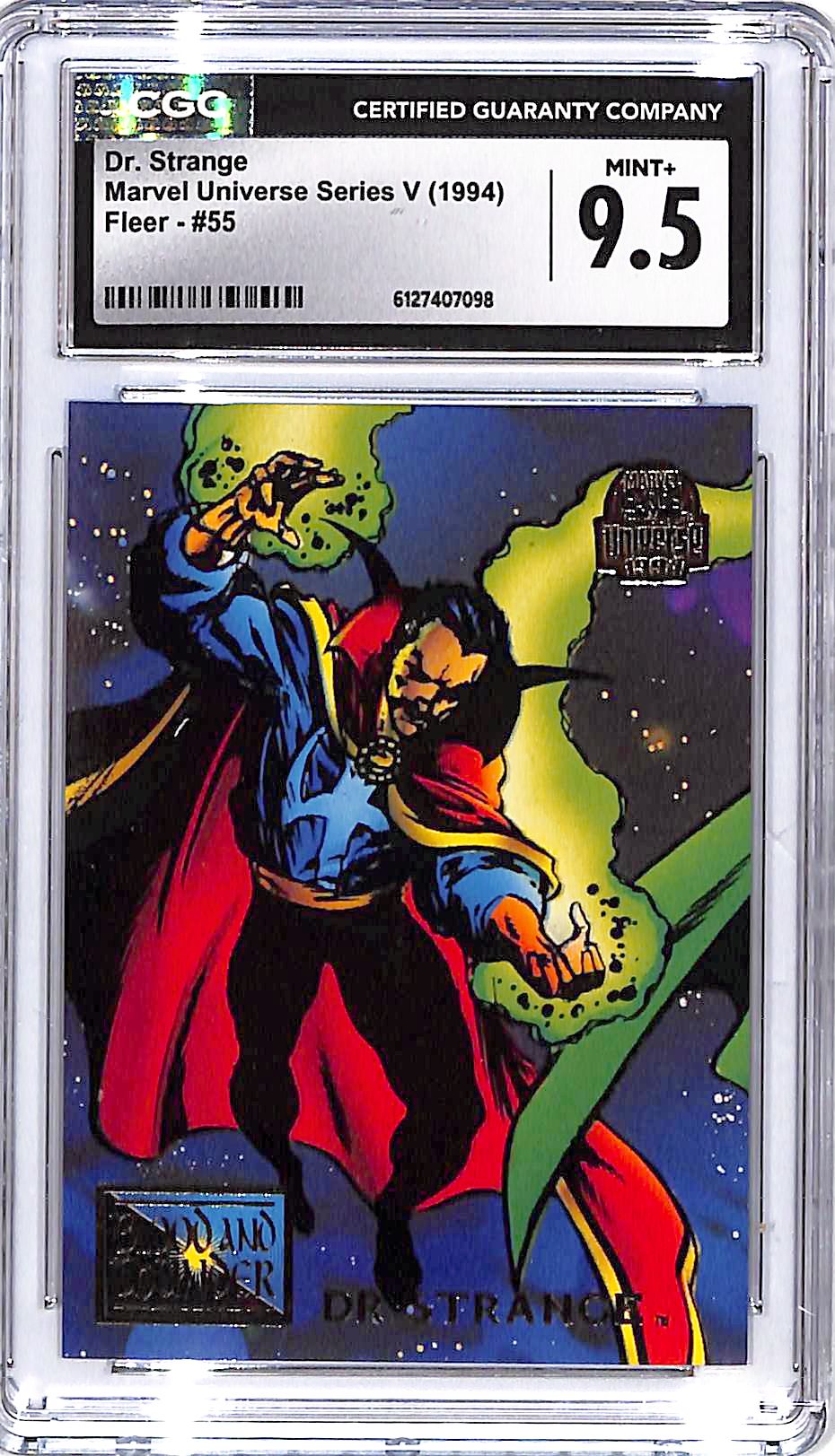 1994 Fleer Marvel Universe Series Dr Strange #55 CGC 9.5