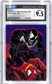 1992 Comic Images Spider-Man 2 39th Anniversary Venom #72 CGC 9.5