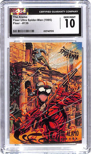1995 Fleer Ultra Spider Man The Alamo Carnage #139 CGC 10