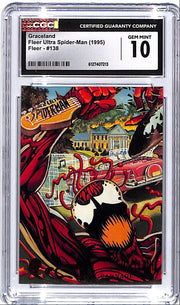 1995 Fleer Ultra Spider Man Graceland Carnage #138 CGC 10