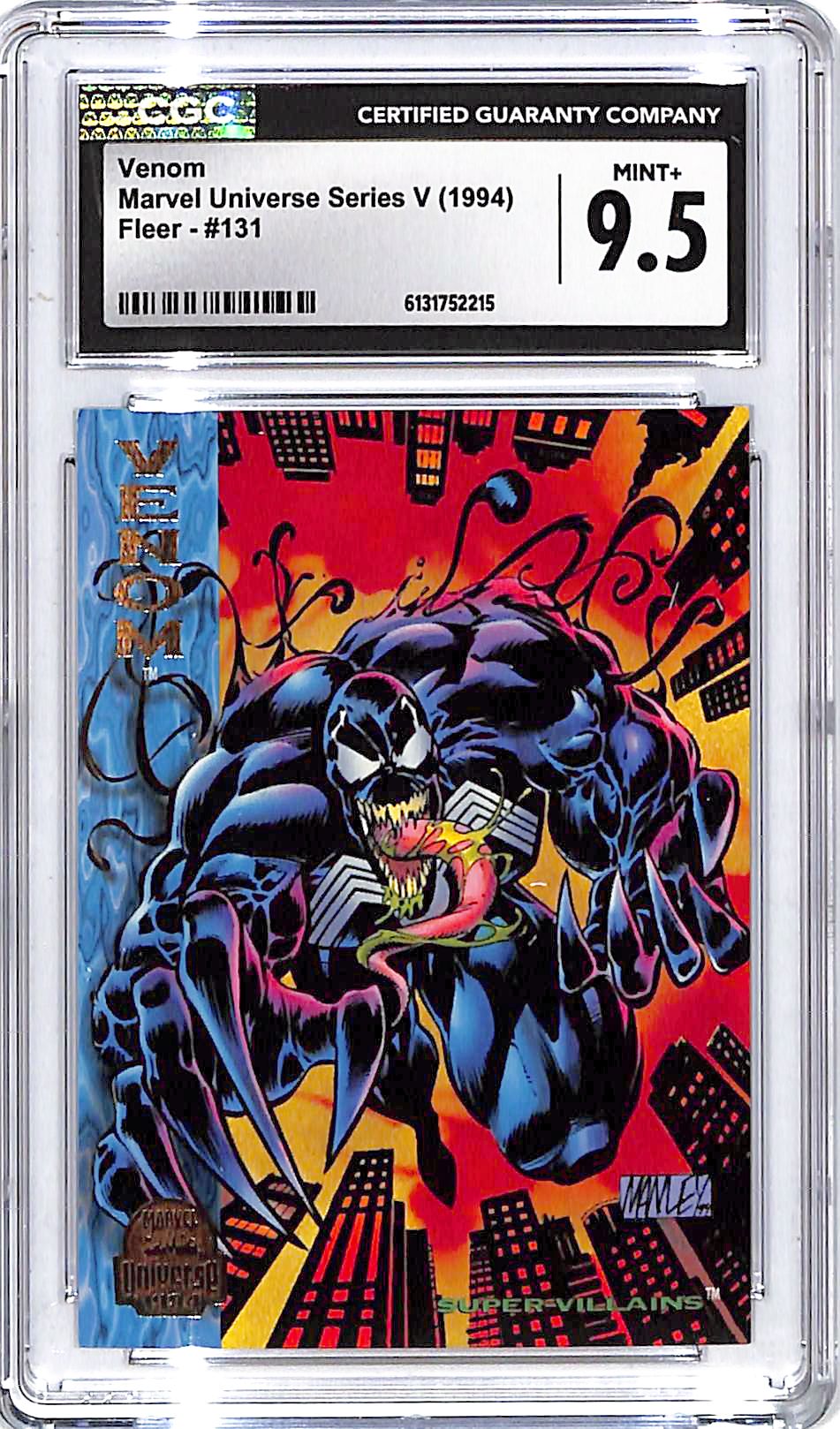 1994 Fleer Marvel Universe Series Venom #131 CGC 9.5