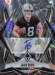 2025 Phoenix Jack Bech Auto Autograph Rookie RC Silver Lava Raiders