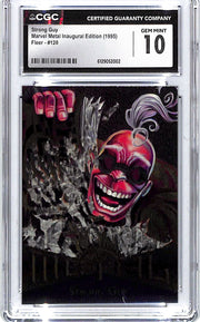 1995 Strong Guy Fleer Marvel Metal Inaugural Edition #120 CGC Gem Mint 10