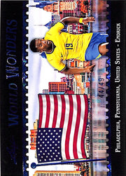 2026 Leaf World Wonders Endrick Blue /49 Brazil