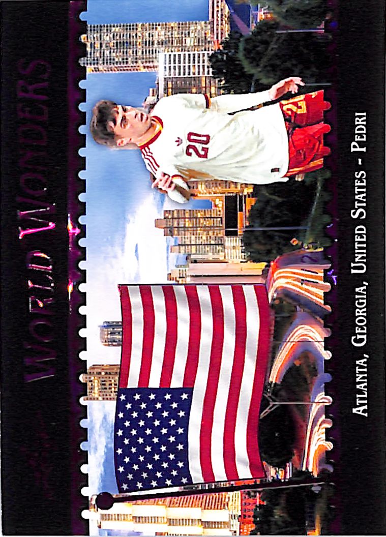 2026 Leaf World Wonders Pedri Pink /25 Spain