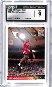 1992-93 Upper Deck Michael Jordan #23 CGC 9 Bulls