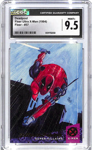 1994 Fleer Ultra Spiderman Deadpool #57 CGC 9.5