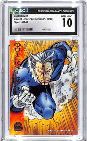 1994 Fleer Marvel Universe Series Quicksilver #149 CGC 10