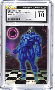 1994 Fleer Flair 94 Marvel Annual Apocalypse Now #52 CGC 10