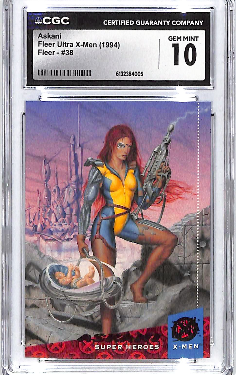 1994 Askani Man Fleer Ultra X-Men #38 CGC Gem Mint 10