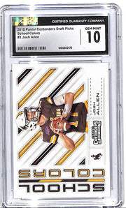 2018 Contenders Draft Picks Josh Allen School Colors Rookie RC CGC 10