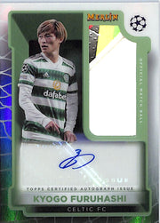 2022-23 Topps Chrome Merlin Kyogo Furuhashi Auto Autograph Patch Jersey