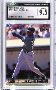 1995 Fleer Ultra Ken Griffey Jr #101 CGC 9.5 Mariners