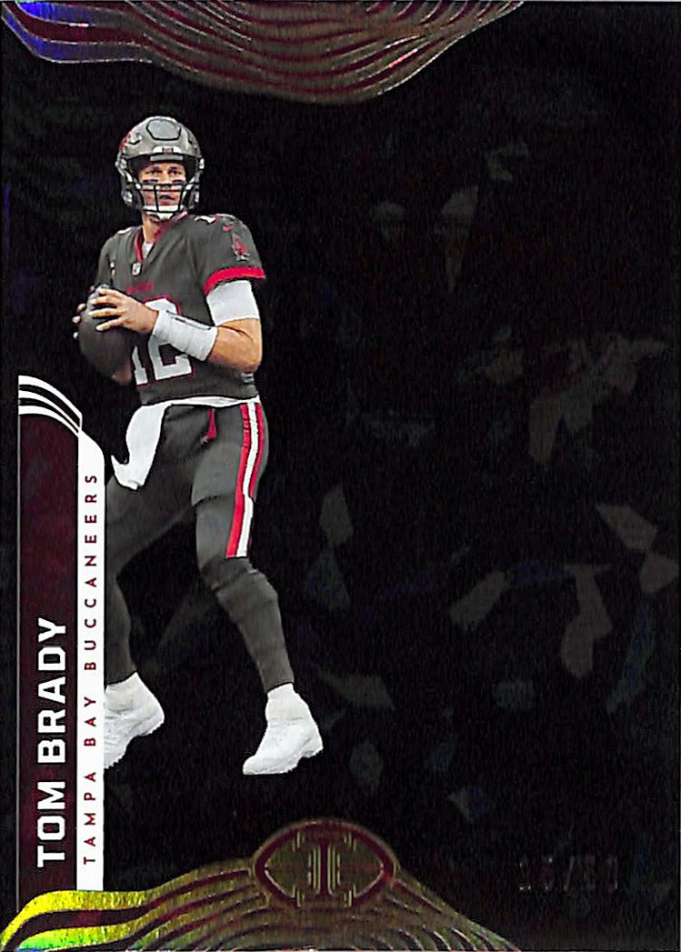2022 Illusions Tom Brady Black Cracked Ice /50 Buccaneers